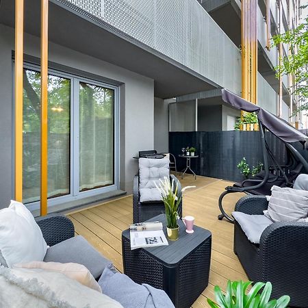 Apartament Z Duzym Tarasem W Centrum Krakowa Buitenkant foto