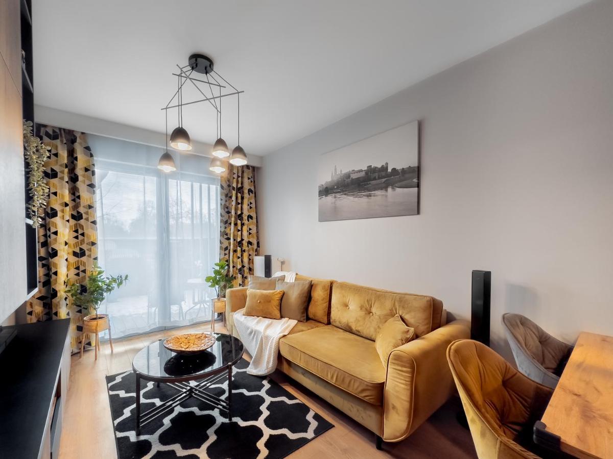 Apartament Z Duzym Tarasem W Centrum Krakowa Buitenkant foto