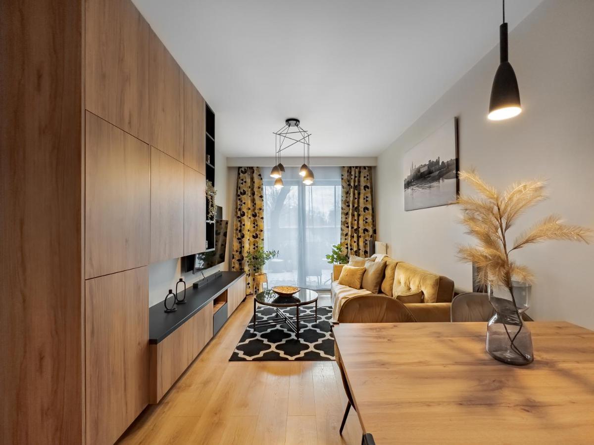 Apartament Z Duzym Tarasem W Centrum Krakowa Buitenkant foto
