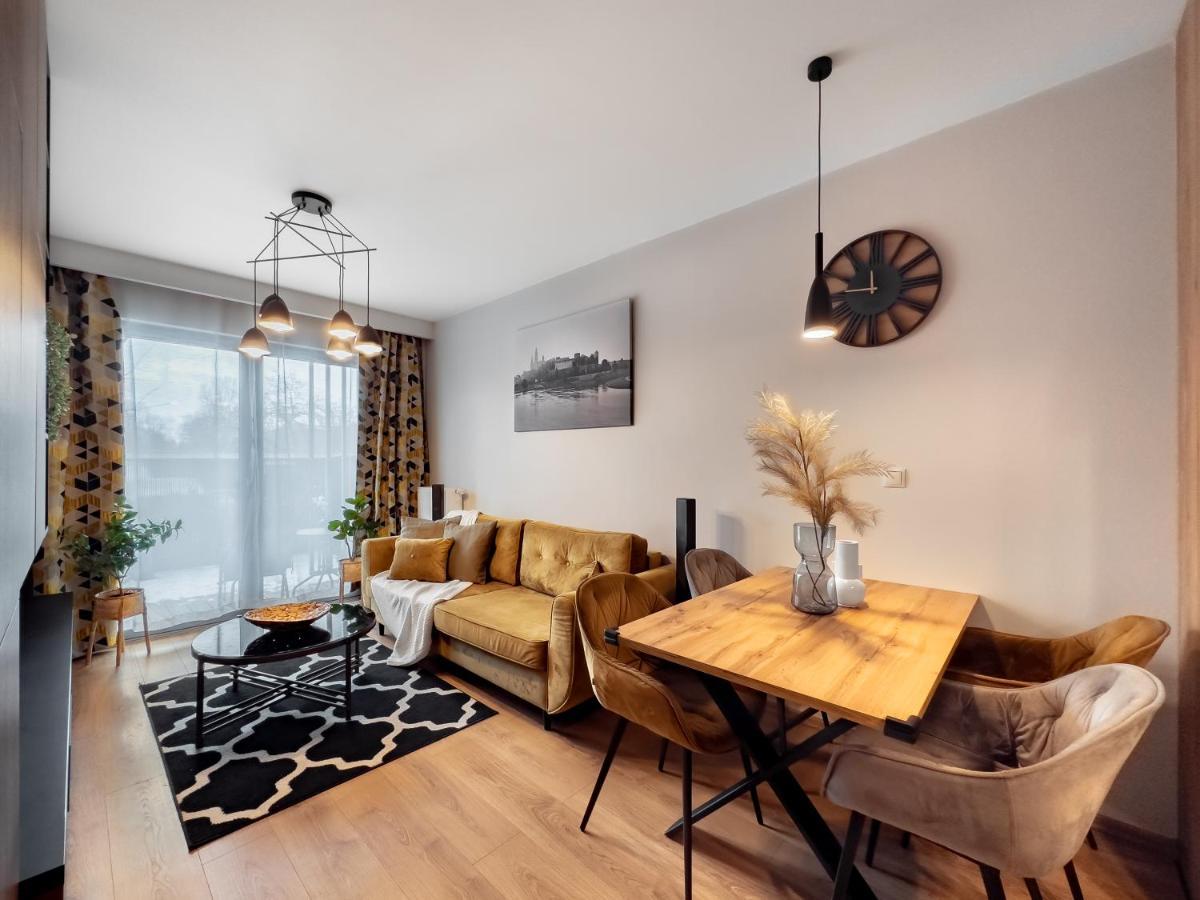 Apartament Z Duzym Tarasem W Centrum Krakowa Buitenkant foto