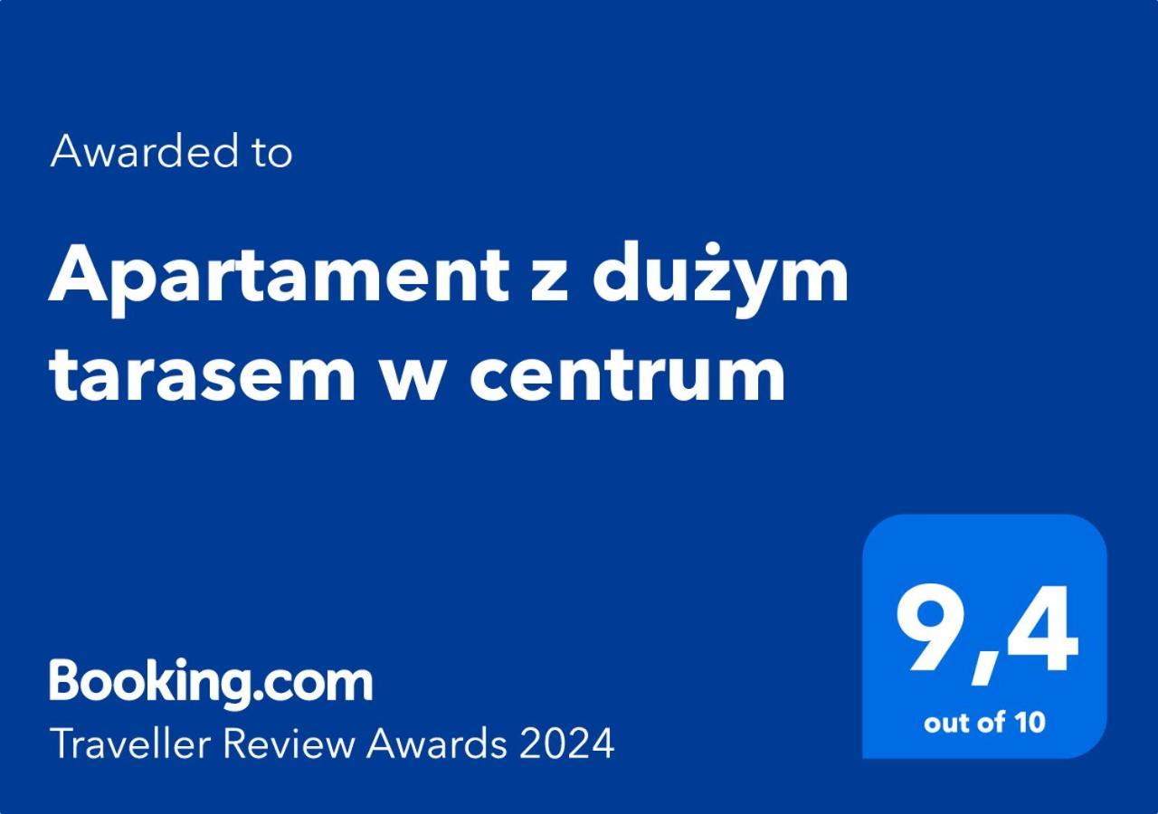 Apartament Z Duzym Tarasem W Centrum Krakowa Buitenkant foto