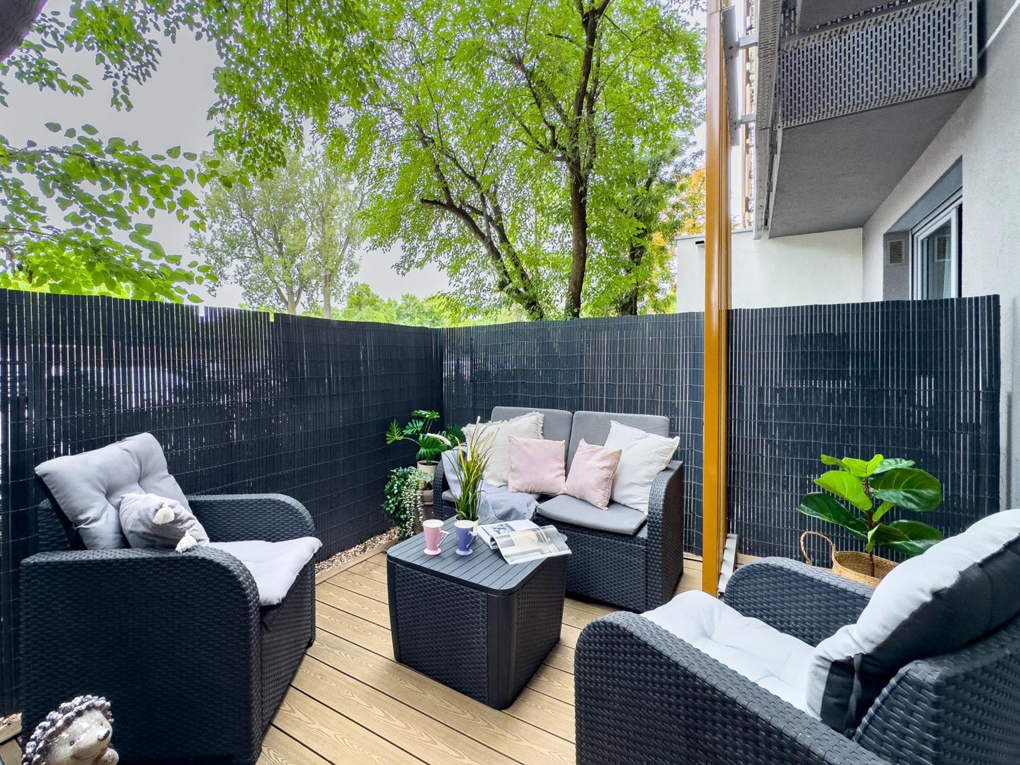Apartament Z Duzym Tarasem W Centrum Krakowa Buitenkant foto